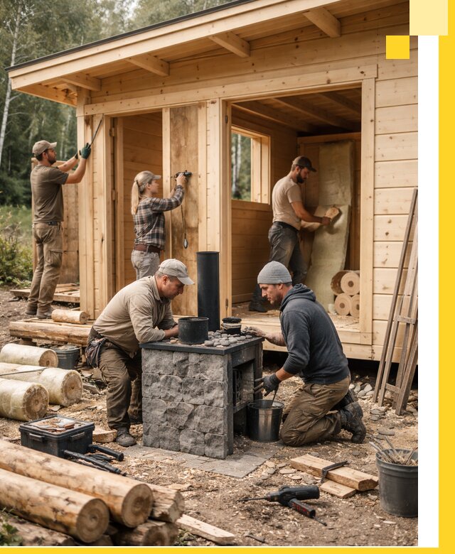 Купить баню под ключ в Устях-Куте строительство монтаж отделка