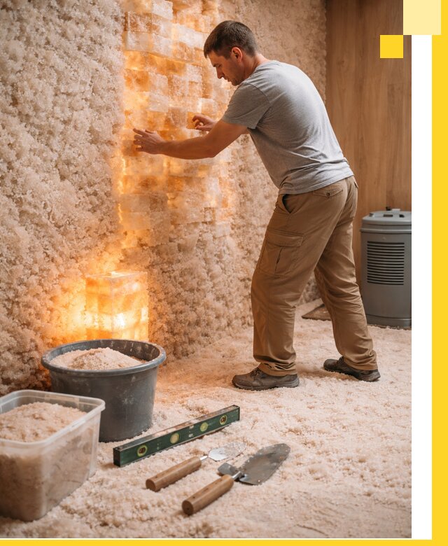 Проектирование и монтаж соляных комнат в Устях-Куте под ключ