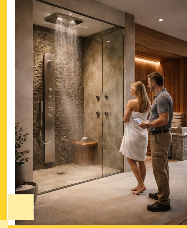 Купить душ впечатлений для дома в Устях-Куте от 87525 р. | ЭриданУтк